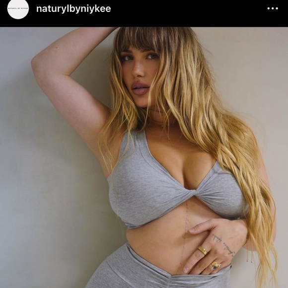 The Twist Bralette size Medium Naturyl By Niykee. NWT New With Tags - Picture 9 of 9